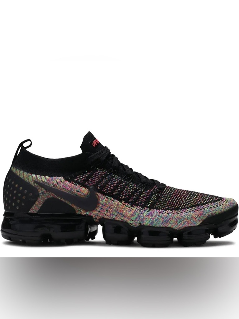 Nike Air VaporMax Flyknit 2 Black Multi-Color Men’s 10.5 - NWOB
